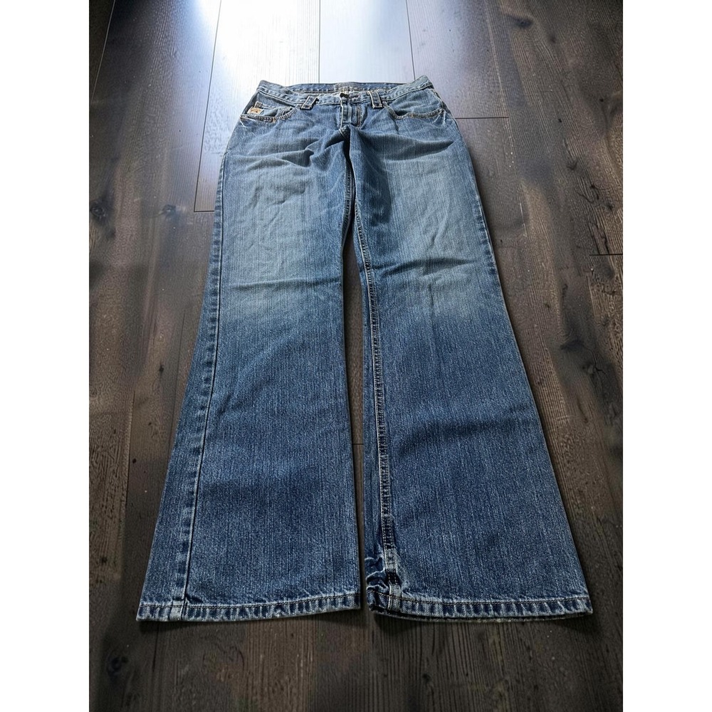 Cinch Carter Jeans Men 31x34 Blue Relaxed Fit Bootcut Western Cowboy Denim